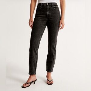 Abercrombie High Rise Mom Jeans